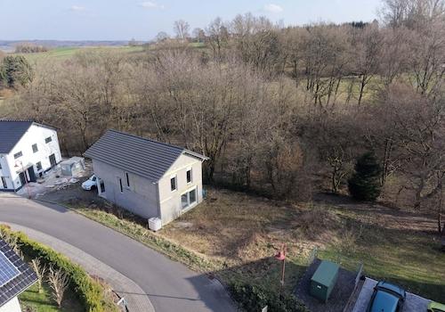 Große ebenen Außenterrassen