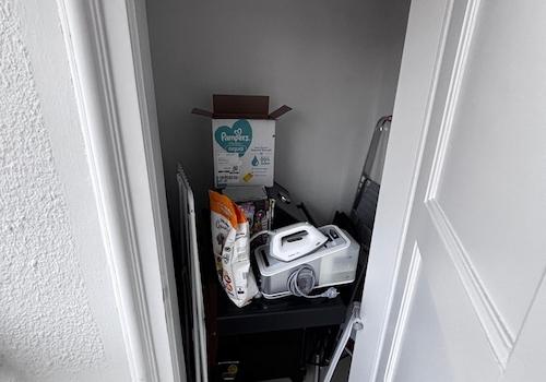 Abstellkammer beim Balkon