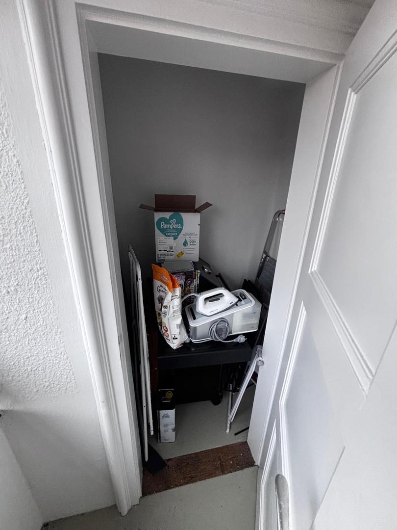 Abstellkammer beim Balkon