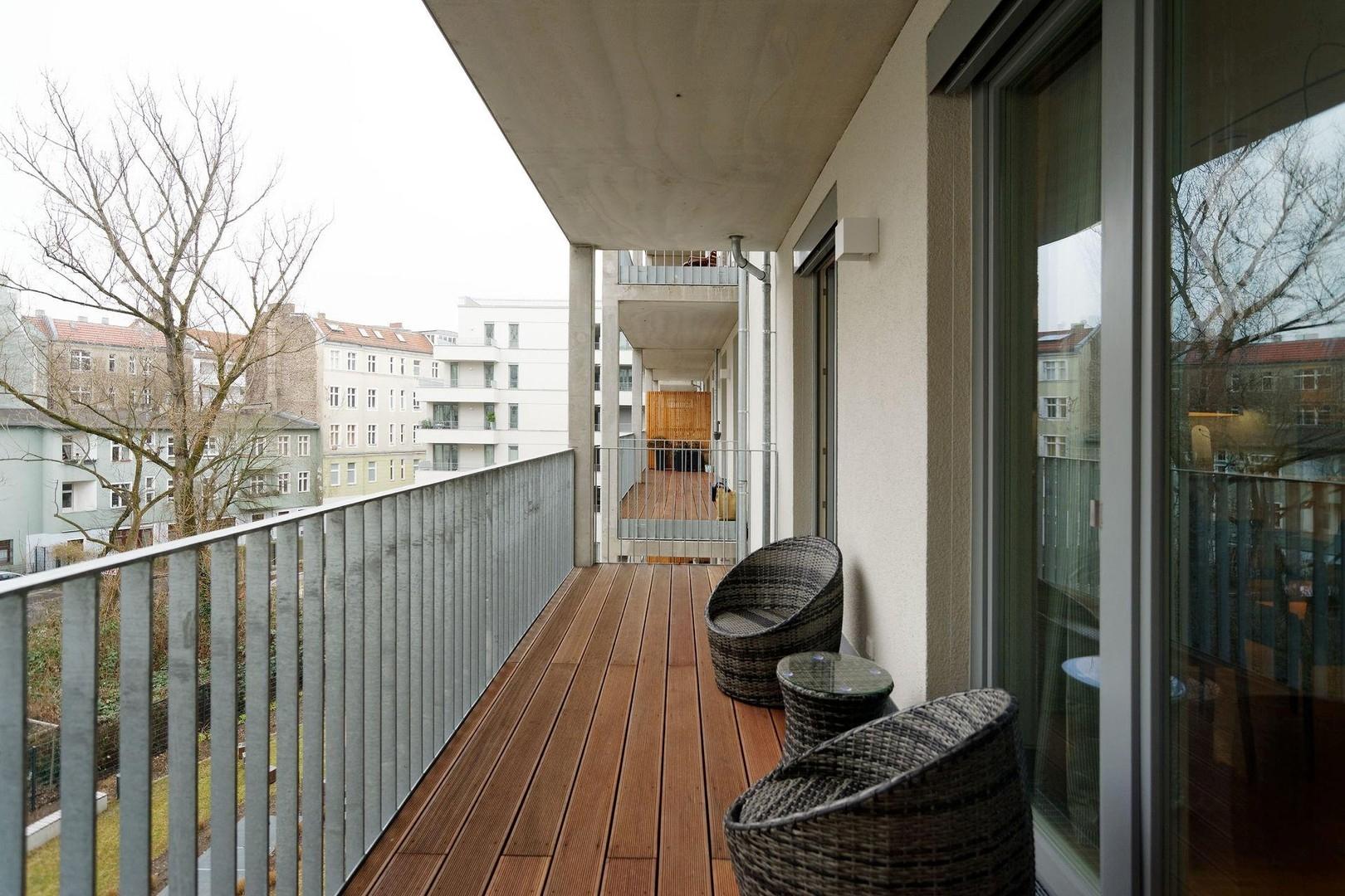 Südterrasse Fenster raumhoch