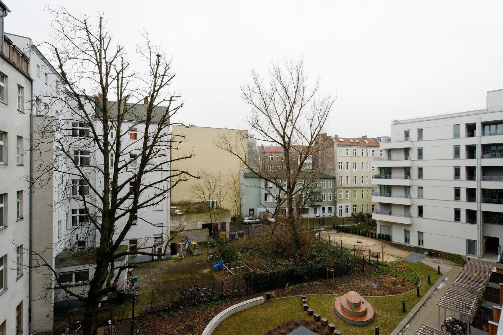 Innenhof Grünanlage