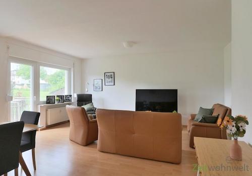 Blick ins Wohnzimmer