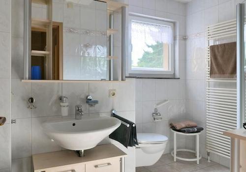 Blick ins untere Bad