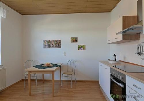 Blick in die neue Küche