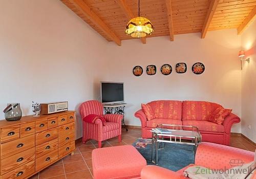 Blick ins Wohnzimmer