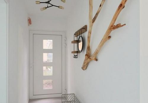 separater Heuseingang