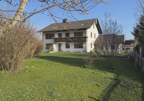 Blick aus dem Garten