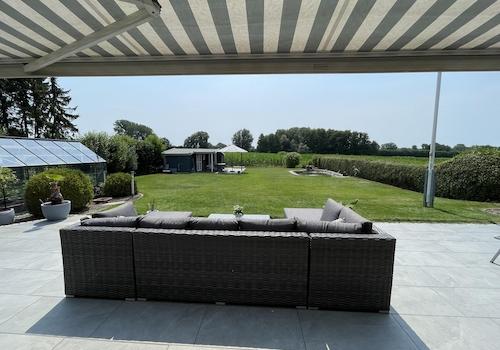 Blick von der Terrasse 