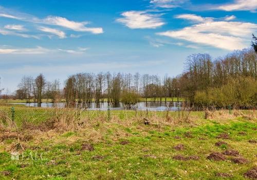 Moorlandschaft hinter dem Grundstück