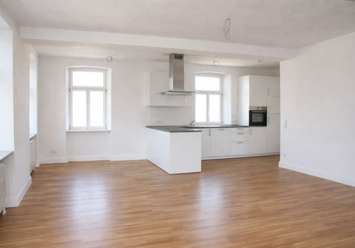 Wohn-Essbereich mit Küche