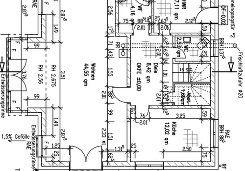 Grundriss Erdgeschoss