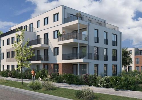 Die Außenansicht im Entwurf