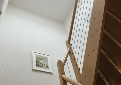 Treppe und Oberlicht