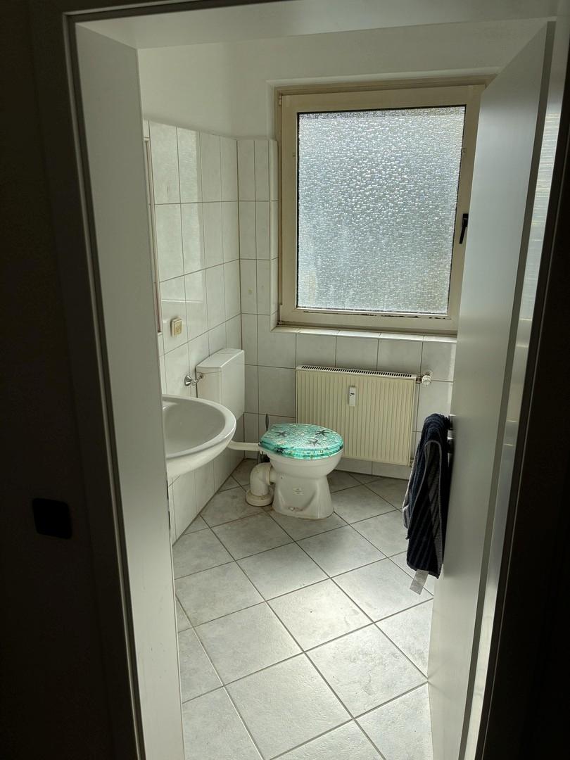 Blick ins Badezimmer