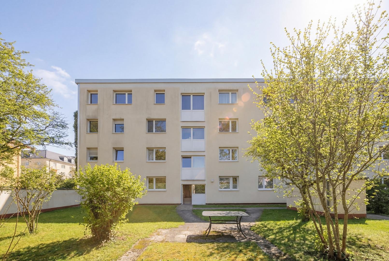 Ansicht Rückgebäude