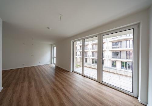 Beispielbild offener Wohn- und Küchenbereich