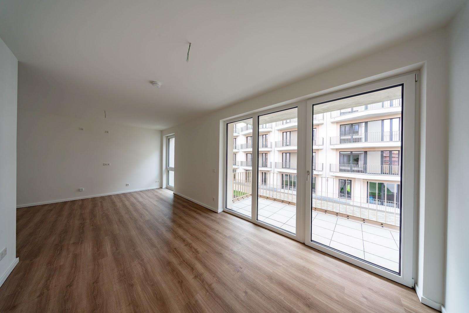 Beispielbild offener Wohn- und Küchenbereich