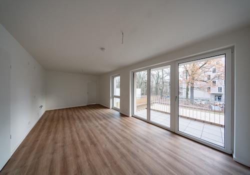 Beispielbild offener Wohn- und Küchenbereich