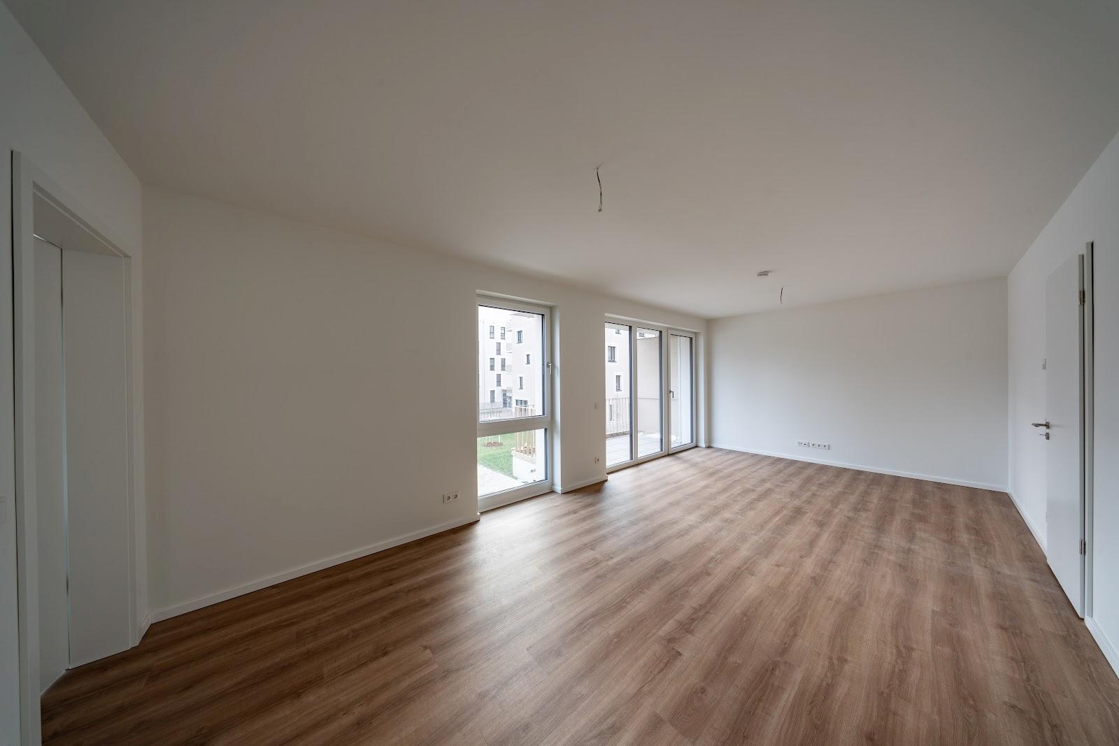 Beispielbild offener Wohn- und Küchenbereich