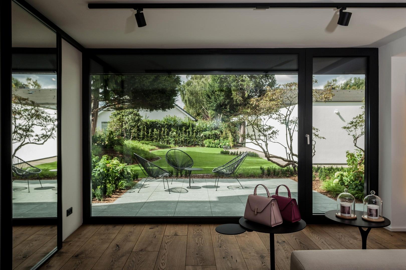 Blick auf die Terrasse 