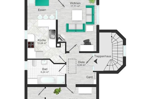 Mietshaus_Grundriss EG- OG
