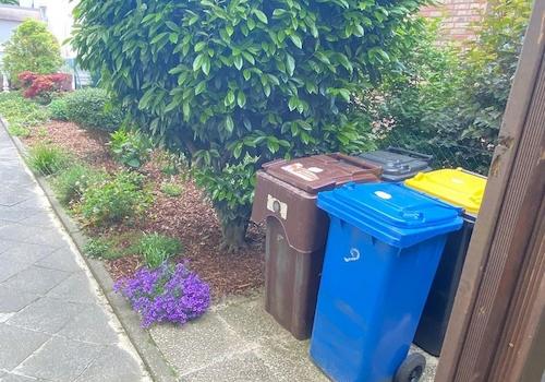 Zugang zum Garten seitlich