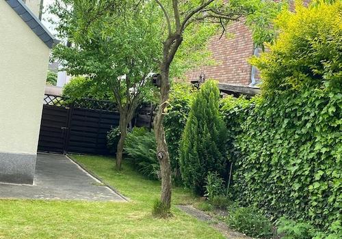 seitlicher Gartendurchgang