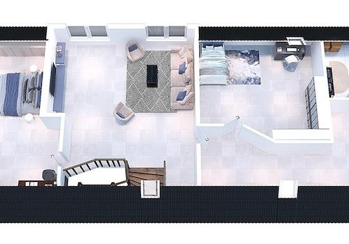 Haupthaus Obergeschoss ist so