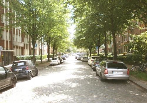 Blick in die Straße