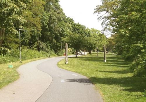 Radweg zum Berliner Tor