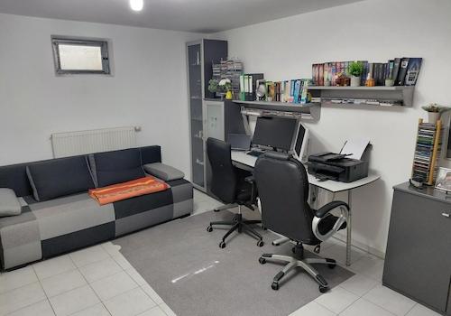 Erster Kellerraum beheizt