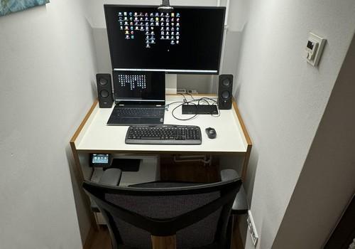 Schlafzimmernische mit Büro