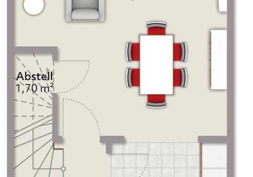 Grundriss Farbig - EG