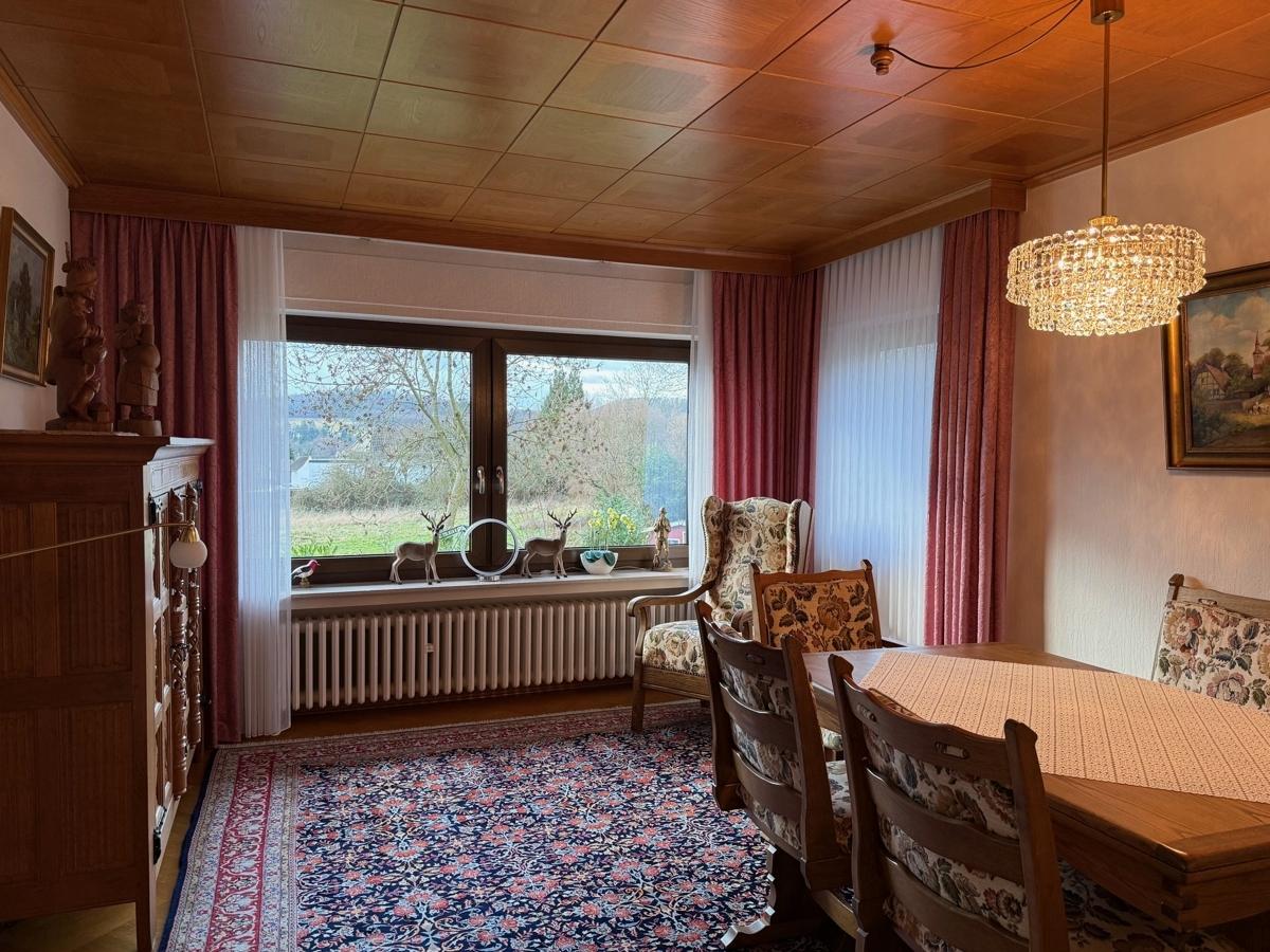 Ansicht Esszimmer im OG