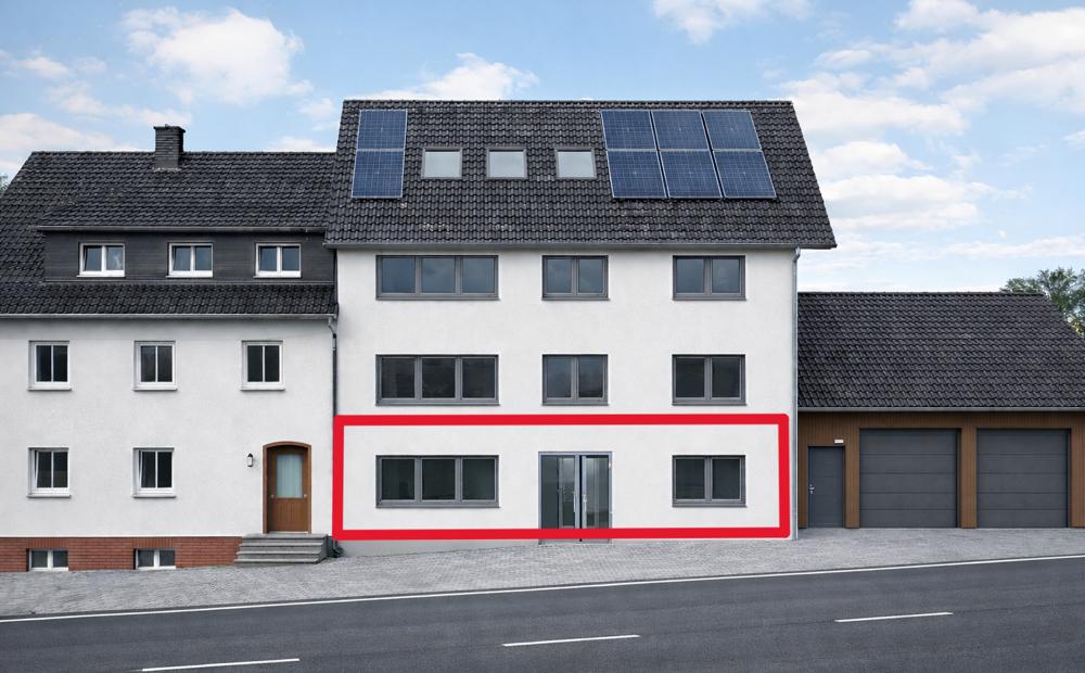 Illustration Hausbild  - EG