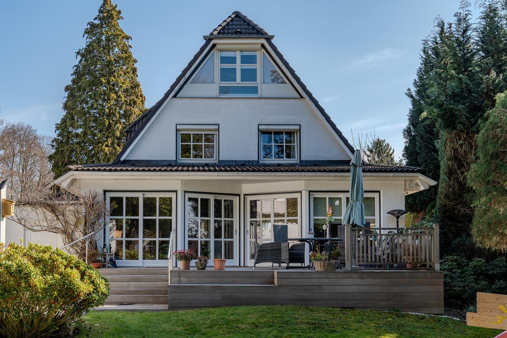 Ansicht vom Garten aus