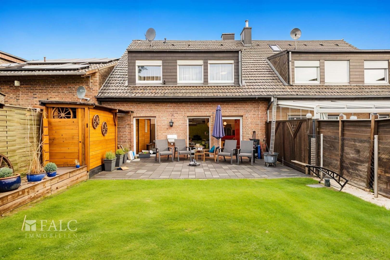 Hausansicht Garten virtuell