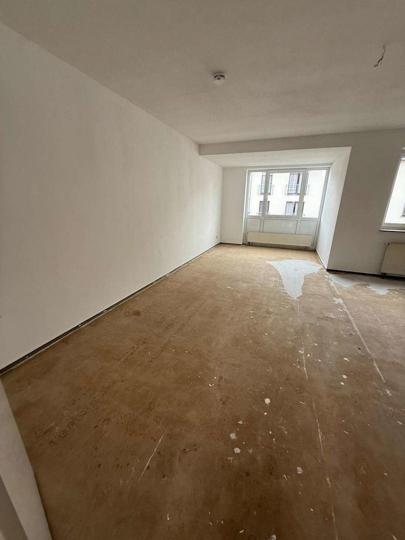 Wohnzimmer vor der Renovierung