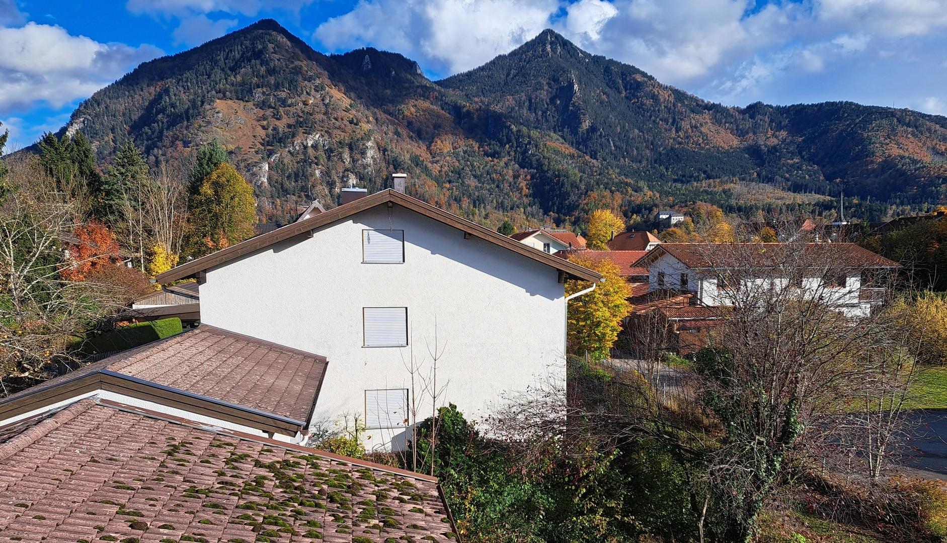 Blick nach Osten zu Hochgern