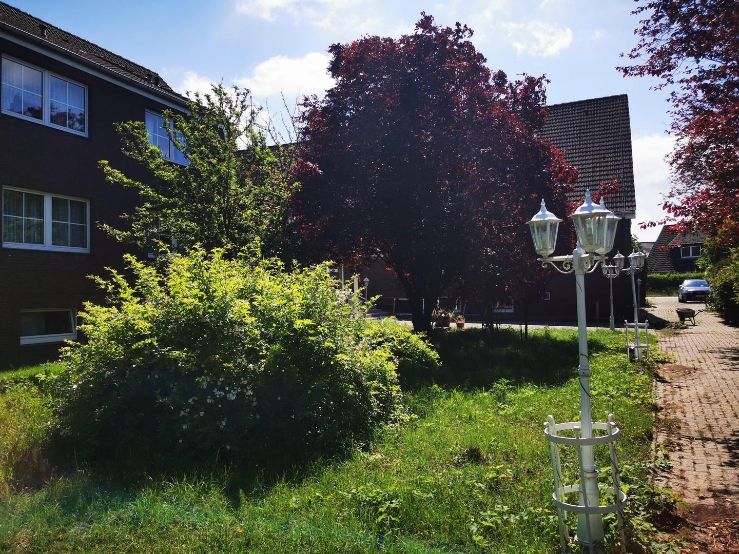 Ansicht Gartenseite Haus 1+2