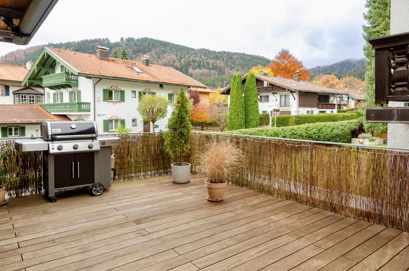Süd / West Terrasse 