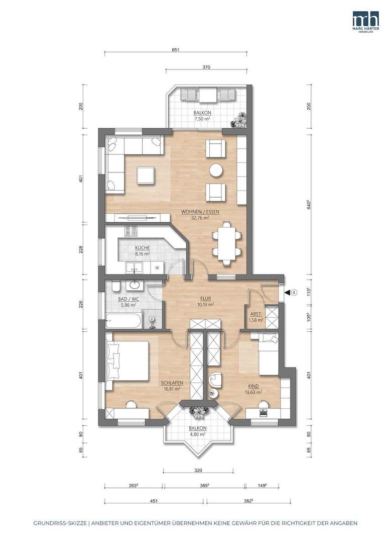 193 - Grundriss aufbereitet