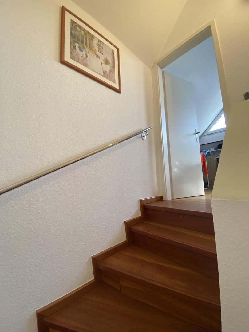 Treppe zum 2. OG