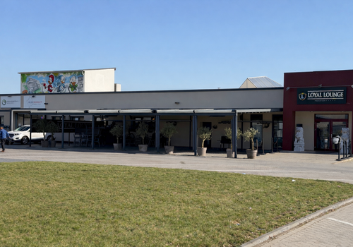 Ansicht Gebäudekomplex