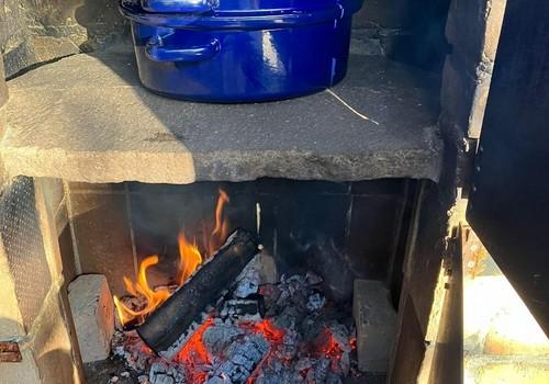 Grill Pizza Smoker Terrasse 4