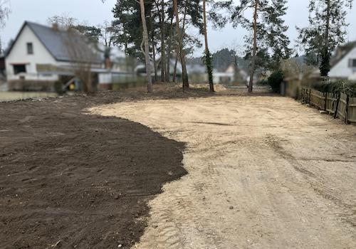 Blick über die Fläche