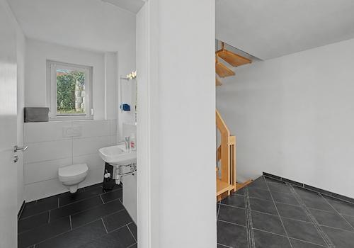 Gäste-WC im Erdgeschoss