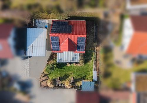 Außenansicht Drohnenaufnahme