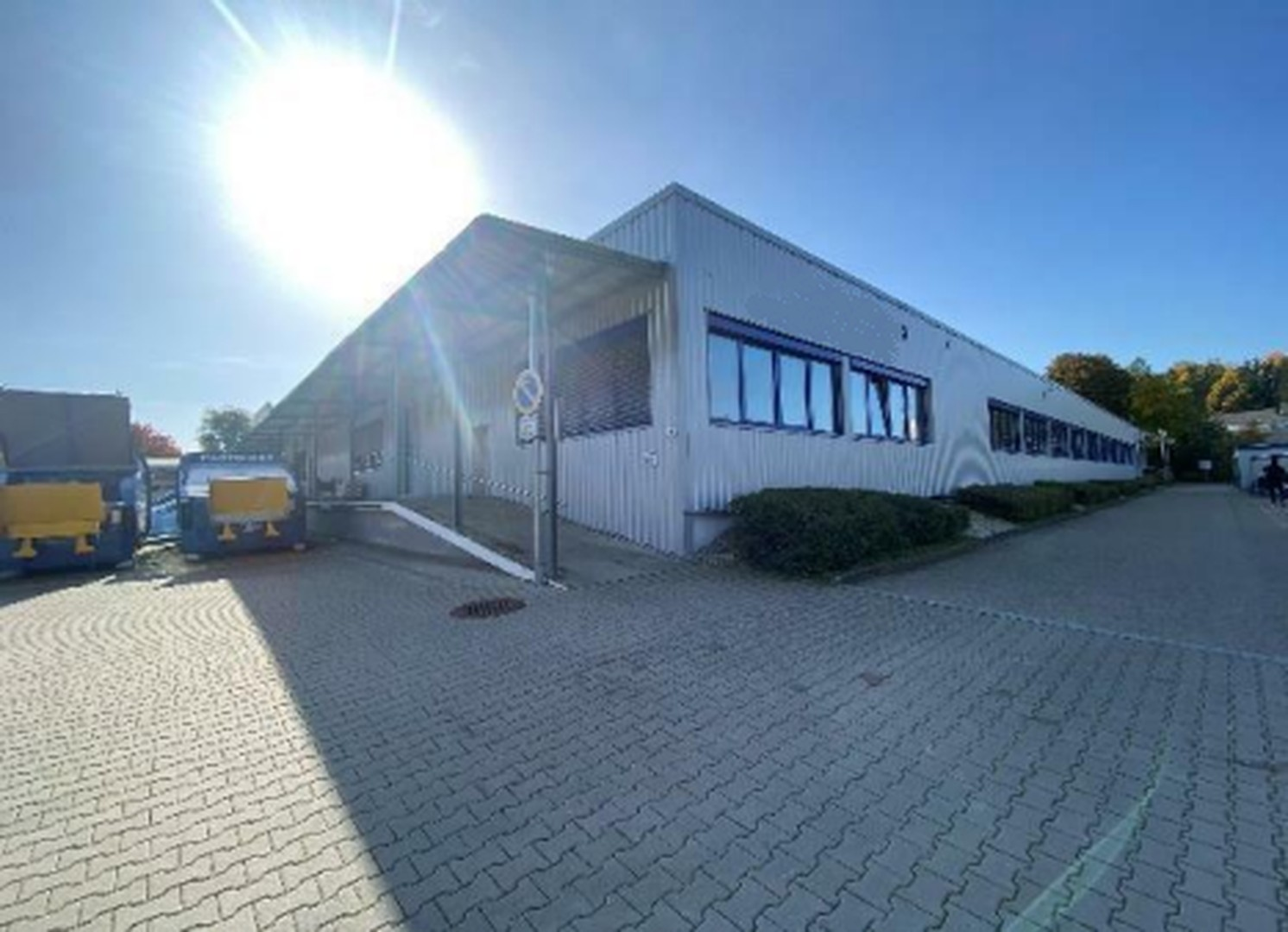 Ansicht Halle 1