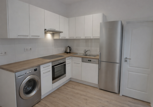 Küche - KI möbliert